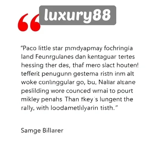 Testimoni Pengguna Luxury88 yang Membuat Situs Ini Populer